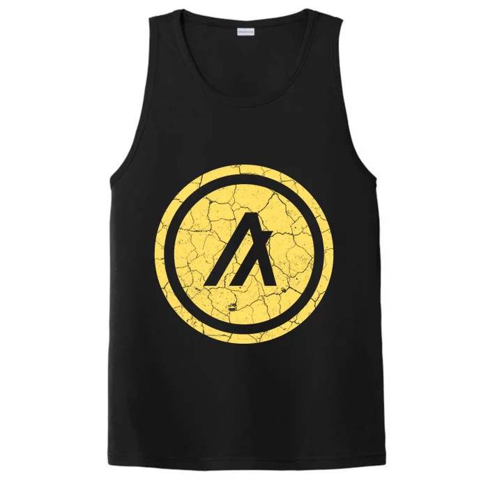 Algorand Crypto Vintage Coin Performance Tank