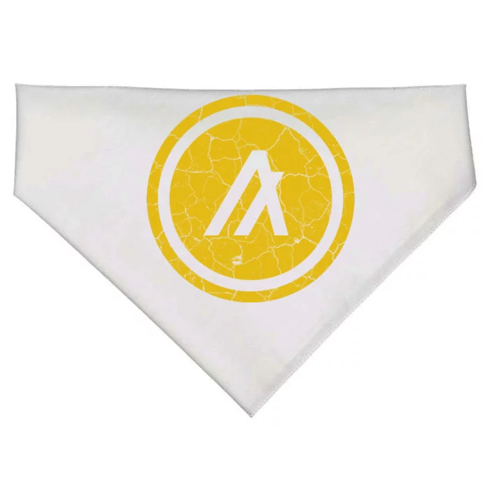 Algorand Crypto Vintage Coin USA-Made Doggie Bandana