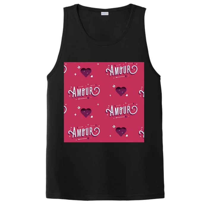 Amour Cute Valentine's Day Gift Performance Tank