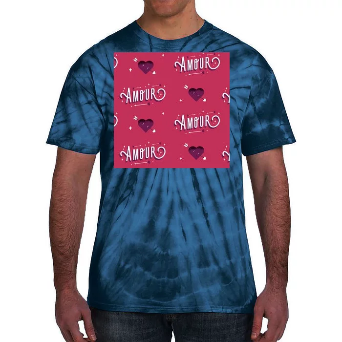 Amour Cute Valentine's Day Gift Tie-Dye T-Shirt