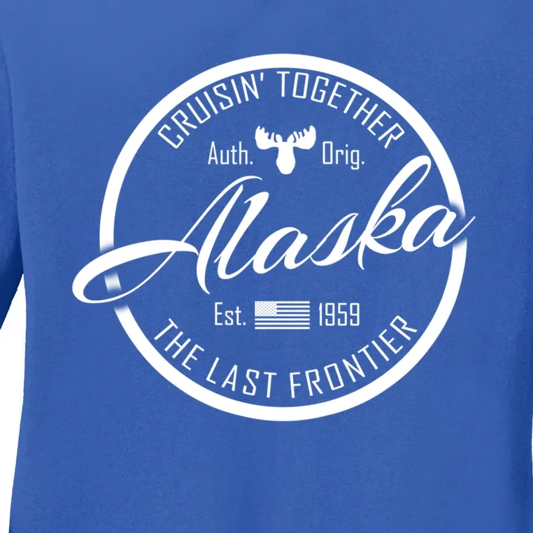 Alaska Cruise Vacation Cruise Ship Cruising Together Gift Ladies Long Sleeve Shirt