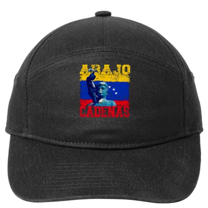 Abajo Cadenas Venezuela 7-Panel Snapback Hat