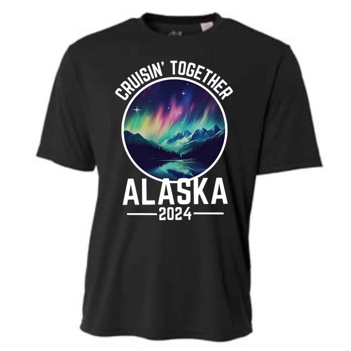 Alaska Cruise Vacation Group Cooling Performance Crew T-Shirt