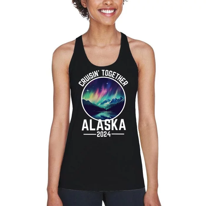 Alaska Cruise Vacation Group Women's Racerback Tank