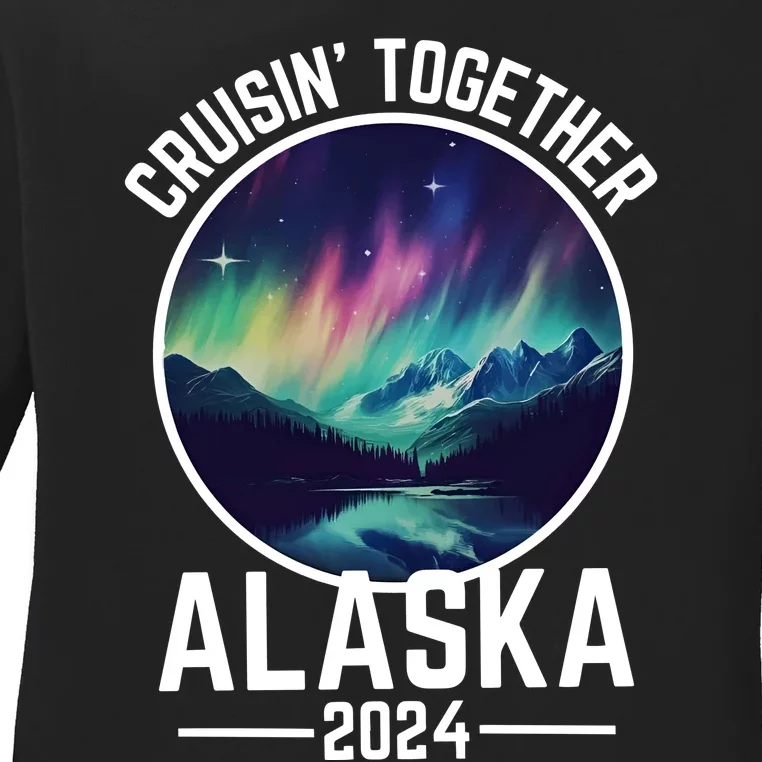 Alaska Cruise Vacation Group Ladies Long Sleeve Shirt