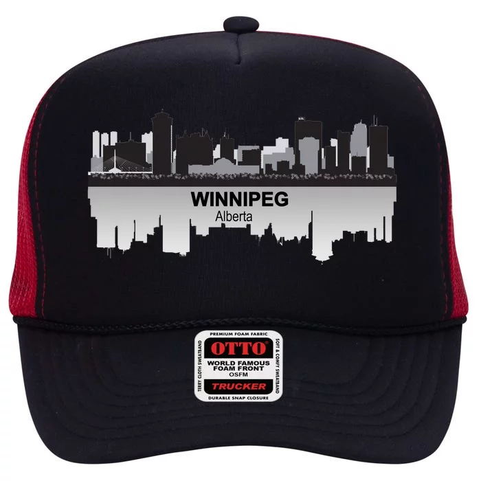 Aj Cole Winnipeg Alberta High Crown Mesh Trucker Hat