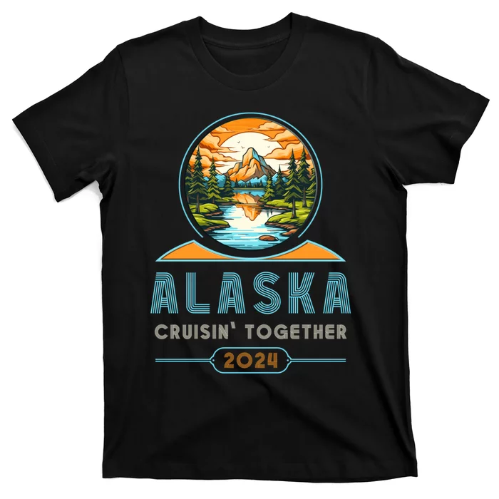 Alaska Cruise Wear Alaska Design Alaska Cruise 2024 Group T-Shirt