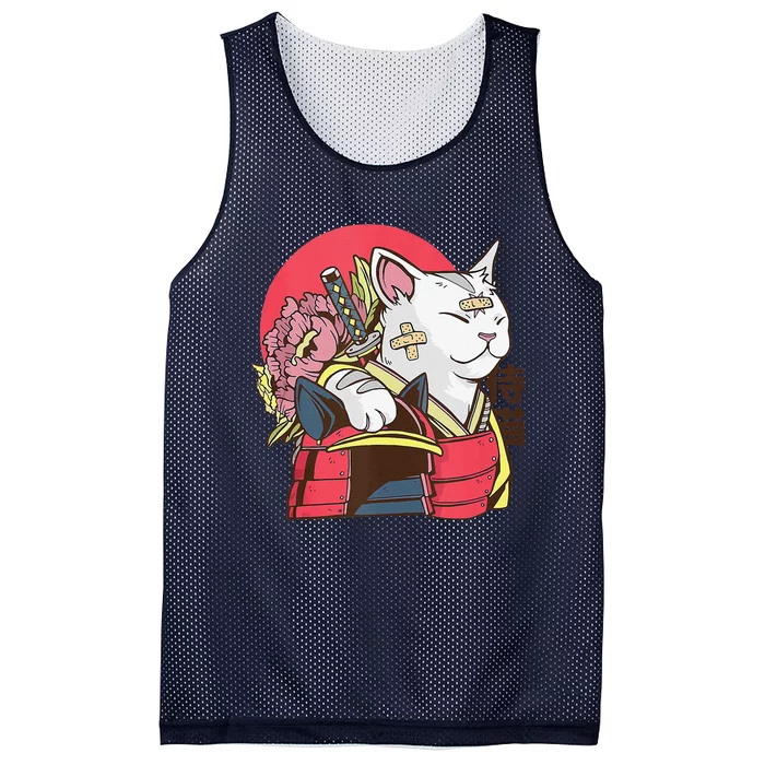 Anime Cat Waifu Who Loves Anime Ramen And Sketching Japan Mesh Reversible Basketball Jersey Tank