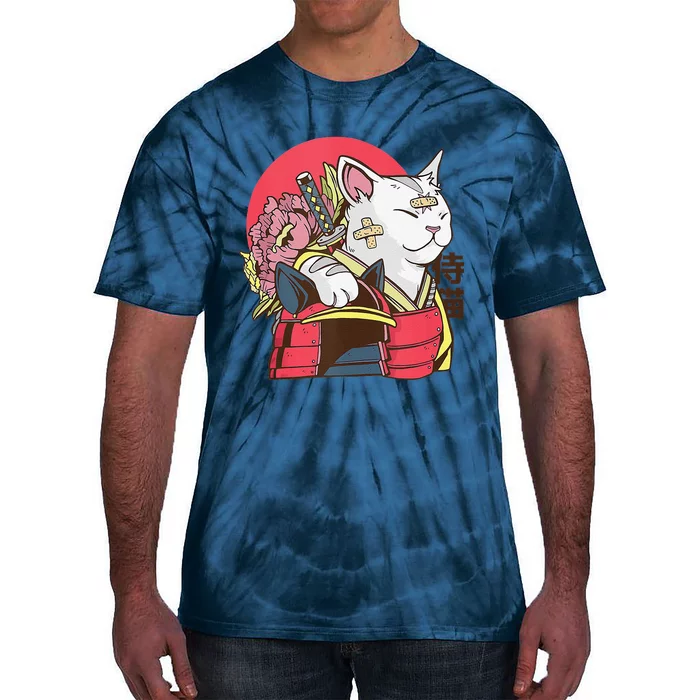 Anime Cat Waifu Who Loves Anime Ramen And Sketching Japan Tie-Dye T-Shirt