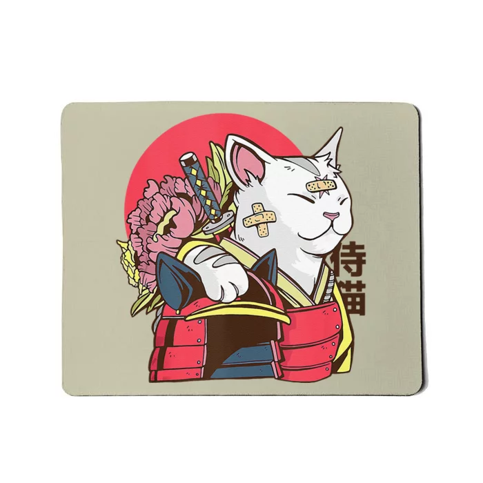 Anime Cat Waifu Who Loves Anime Ramen And Sketching Japan Mousepad