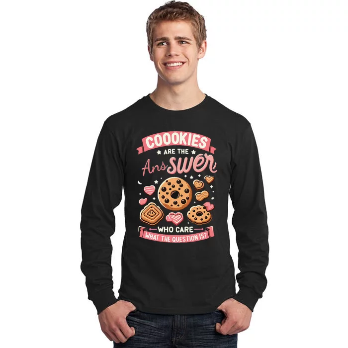 Amazing Christmas Xmas Cookie Baking Clothing Tall Long Sleeve T-Shirt