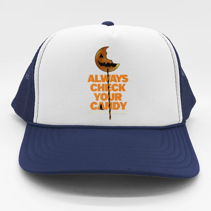 – Always Check Your Candy Gift Trucker Hat