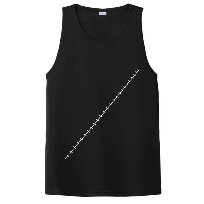 Anime Cosplay Zoro Chest Scar Performance Tank