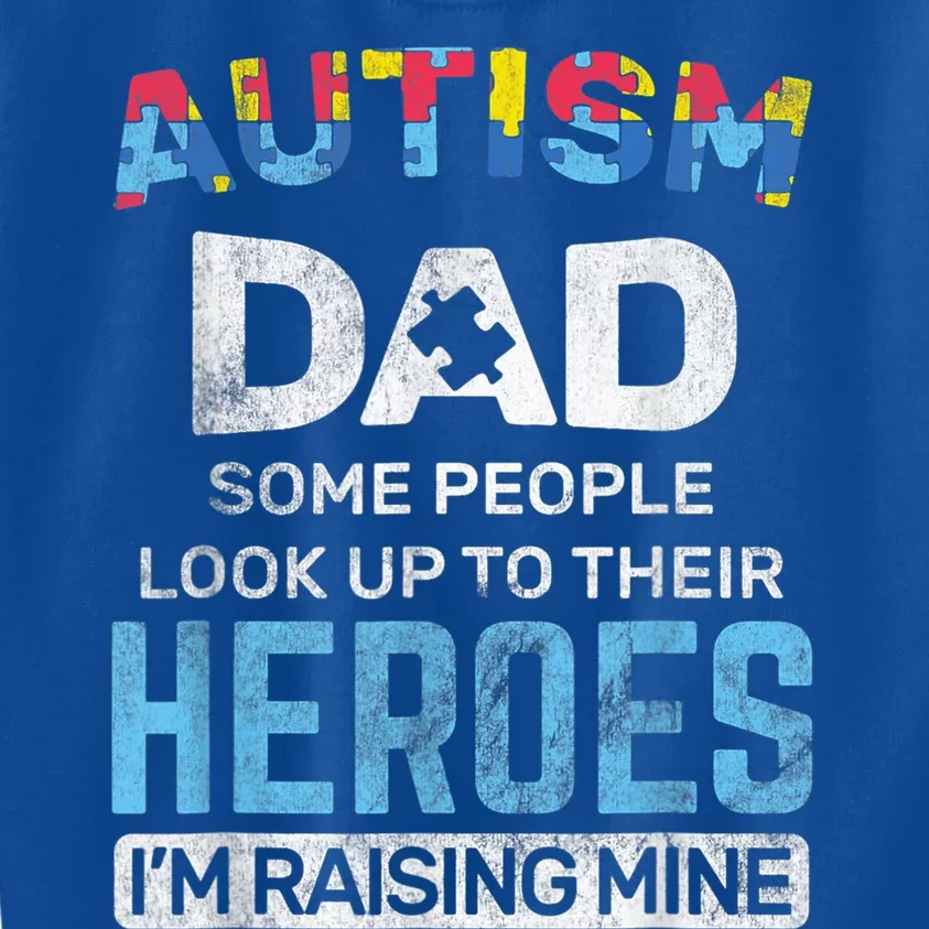 Autism Dad Autism Awareness Autistic Spectrum ASD Kids Sweatshirt