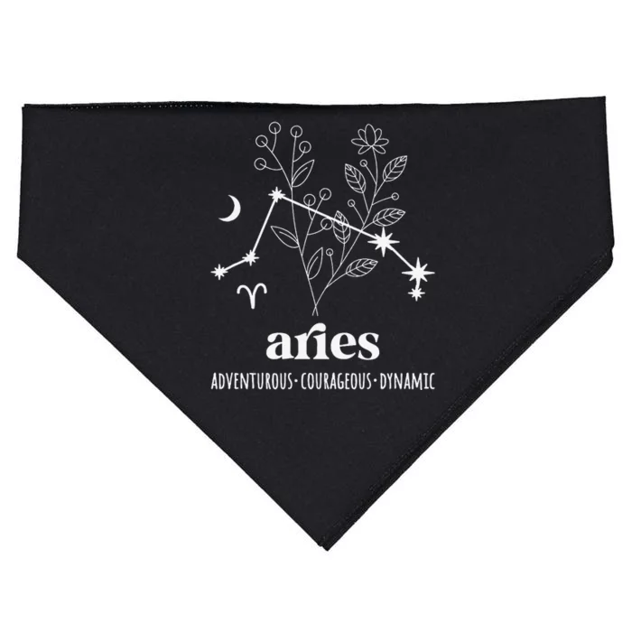 Aries Definition Aries Zodiac Sign Aries Birthday USA-Made Doggie Bandana