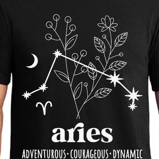 Aries Definition Aries Zodiac Sign Aries Birthday Pajama Set