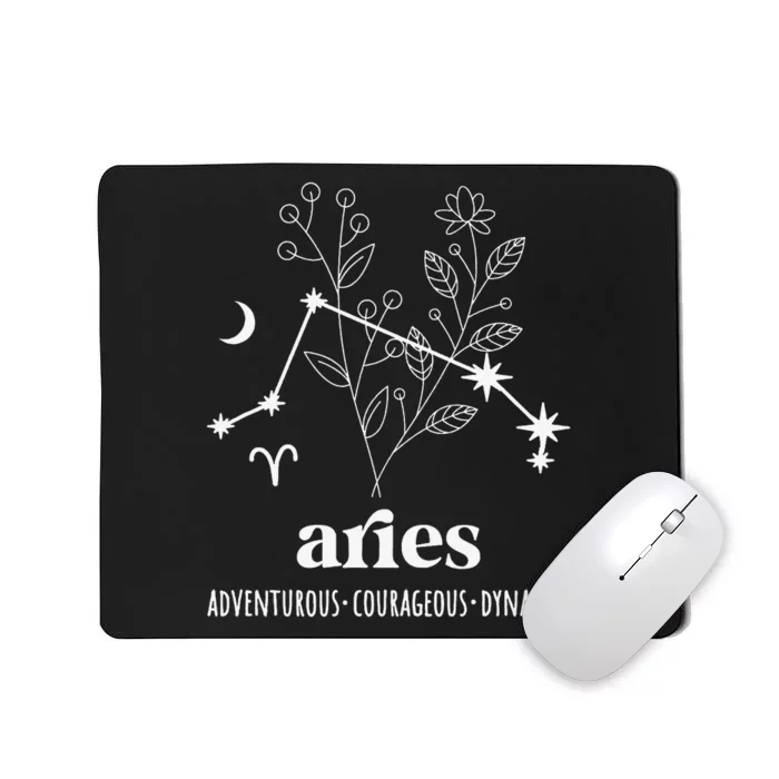 Aries Definition Aries Zodiac Sign Aries Birthday Mousepad