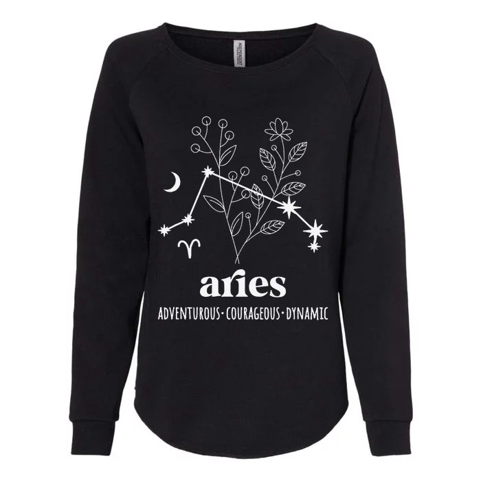 Aries Definition Aries Zodiac Sign Aries Birthday Womens California Wash Sweatshirt