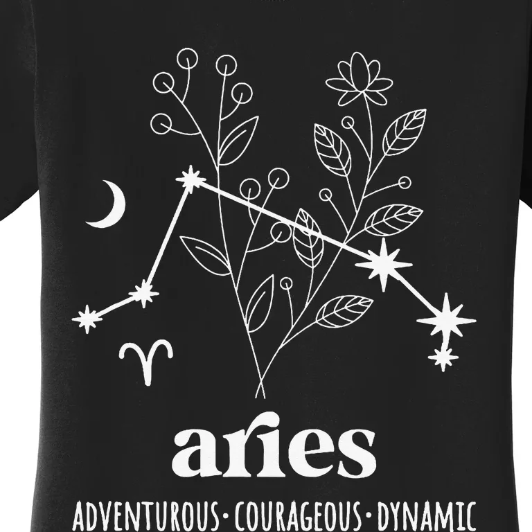 Aries Definition Aries Zodiac Sign Aries Birthday Women's T-Shirt