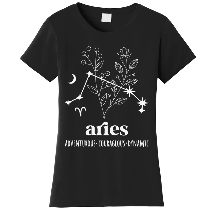 Aries Definition Aries Zodiac Sign Aries Birthday Women's T-Shirt