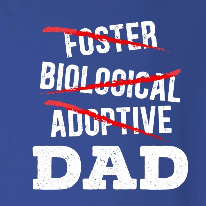 Adoptive Dad Adoption Announcet Foster Father Gotcha Day Meaningful Gift Toddler Long Sleeve Shirt