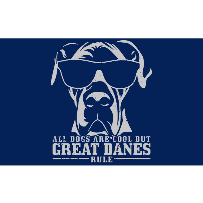 All Dogs Are Cool Great Danes Bumper Sticker