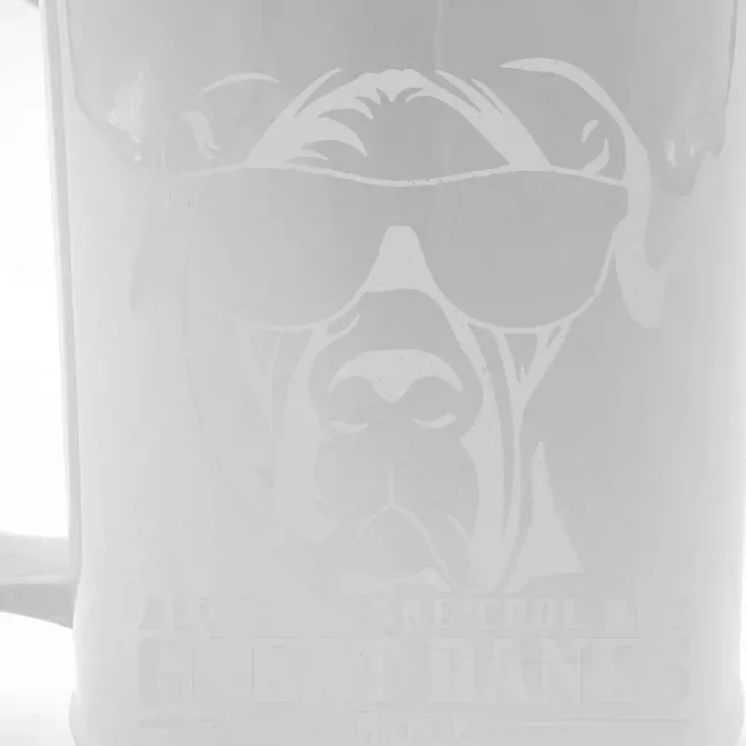 All Dogs Are Cool Great Danes Front & Back Beer Stein