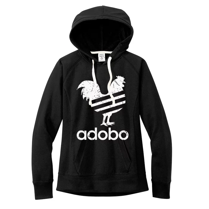 Adobo Distressed Women's Fleece Hoodie