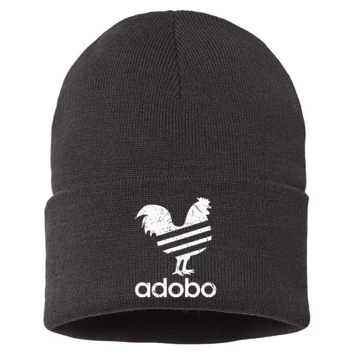 Adobo Distressed Sustainable Knit Beanie