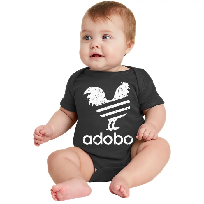 Adobo Distressed Baby Bodysuit