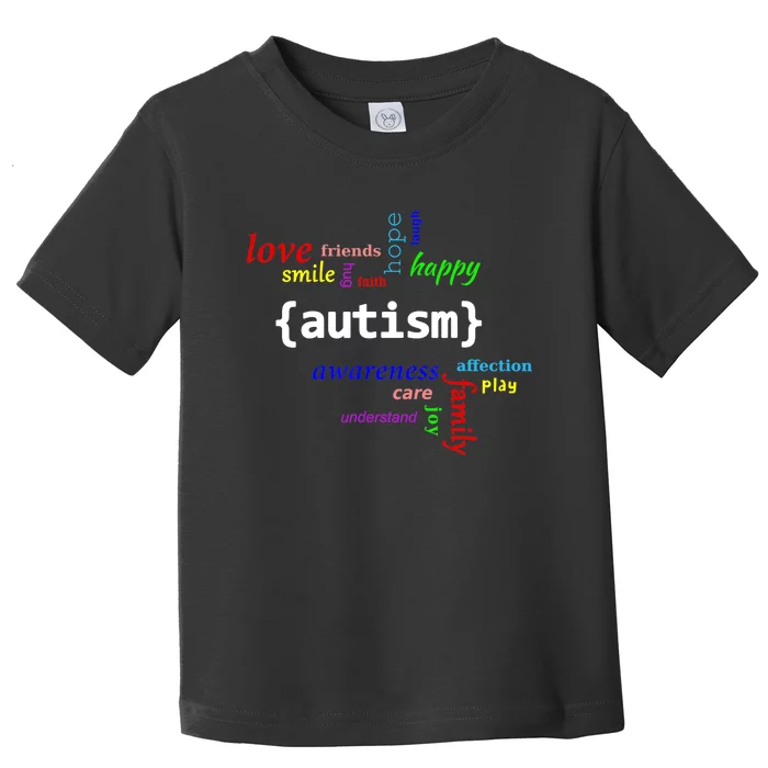 Autism Design Autism Awareness Design Toddler T-Shirt