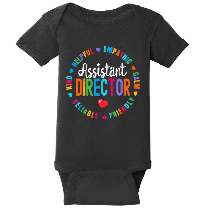 Assistant Director Appreciation Week healthcare workers Baby Bodysuit