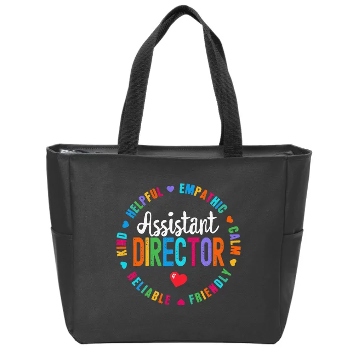 Assistant Director Appreciation Week healthcare workers Zip Tote Bag