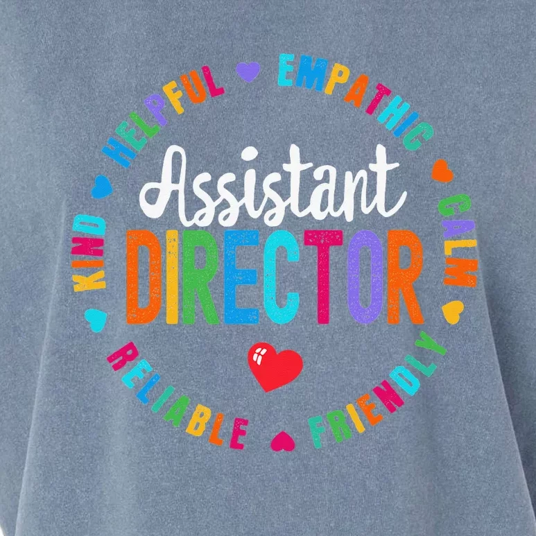 Assistant Director Appreciation Week healthcare workers Garment-Dyed Women's Muscle Tee