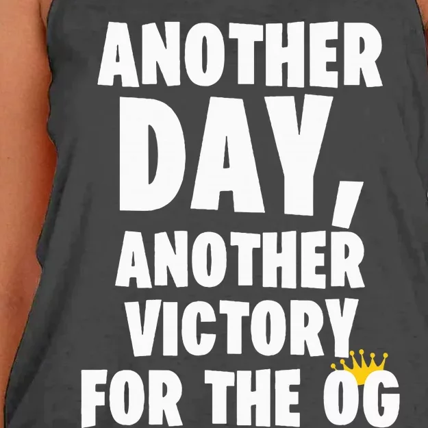 Another Day Another Victory For The Og Women's Knotted Racerback Tank