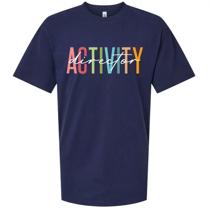 Activity Director Activity Professionals Week Healthcare Sueded Cloud Jersey T-Shirt