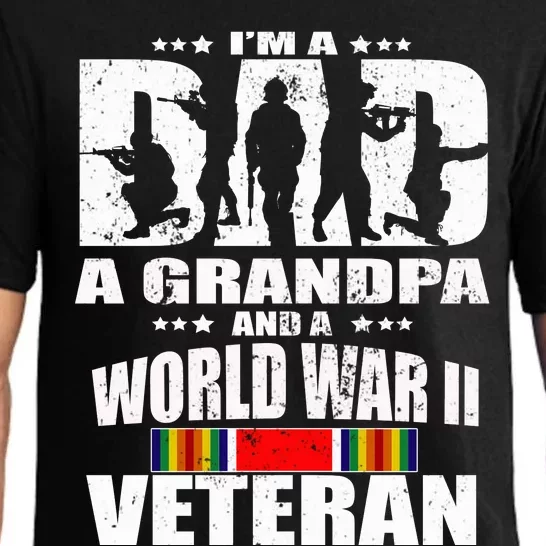 A Dad A Grandpa And A World War 2 Veteran Gift Pajama Set