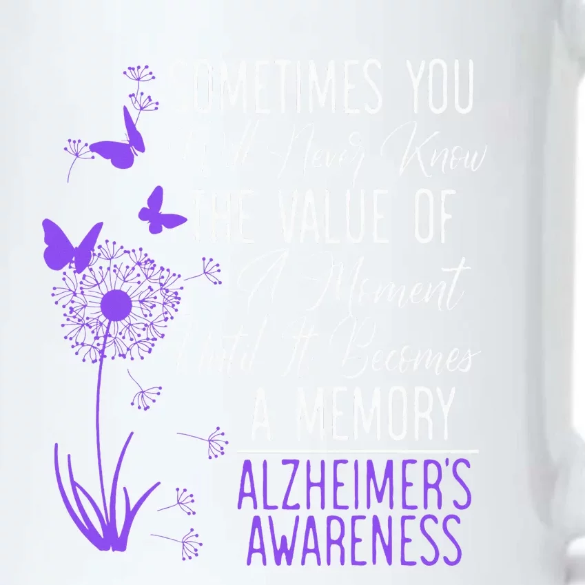 AlzheimerS Disease Awareness Dementia I Wear Purple Black Color Changing Mug