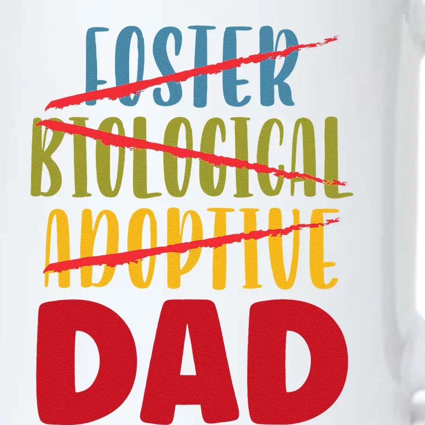 Adoptive Dad Adoption Announcement Foster Father Gotcha Day Gift Black Color Changing Mug