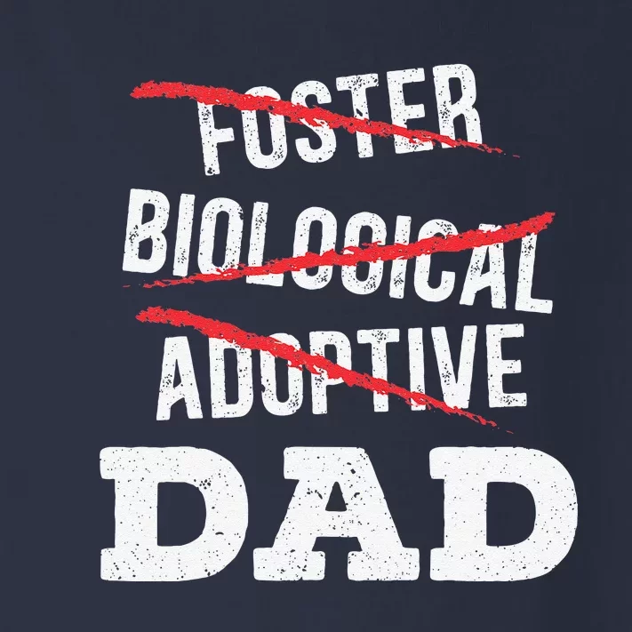 Adoptive Dad Adoption Announcement Foster Father Gotcha Day Toddler Long Sleeve Shirt