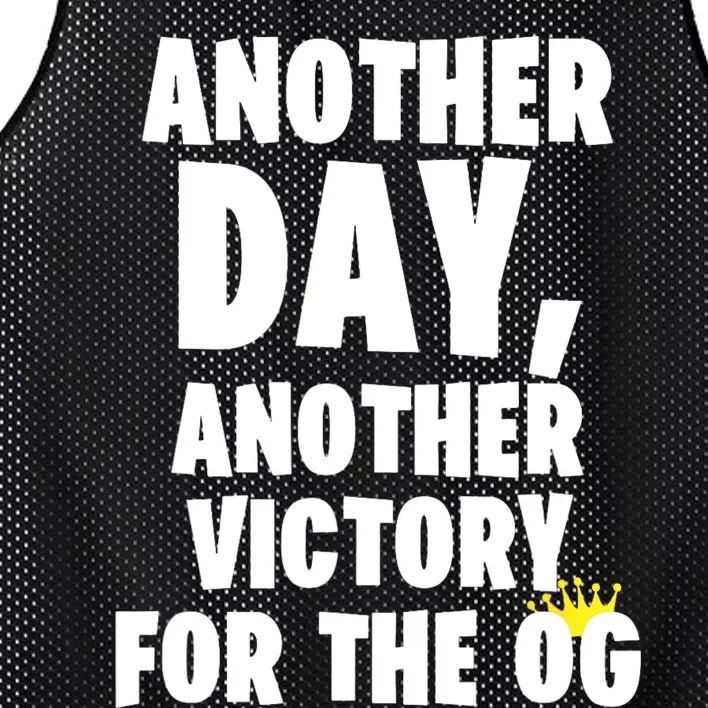 Another Day Another Victory For The Og Mesh Reversible Basketball Jersey Tank