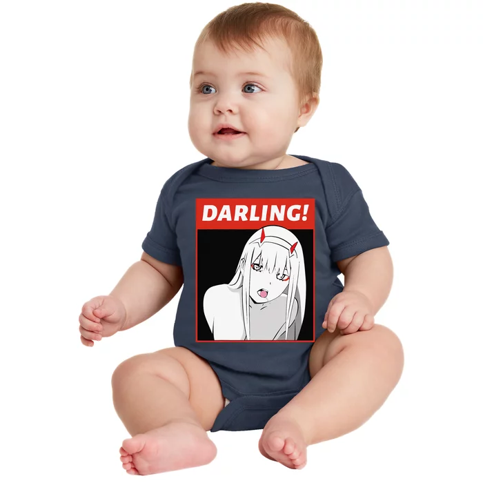 Anime Darling Arigato Senpai Hentai Baby Bodysuit