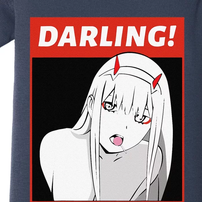 Anime Darling Arigato Senpai Hentai Baby Bodysuit