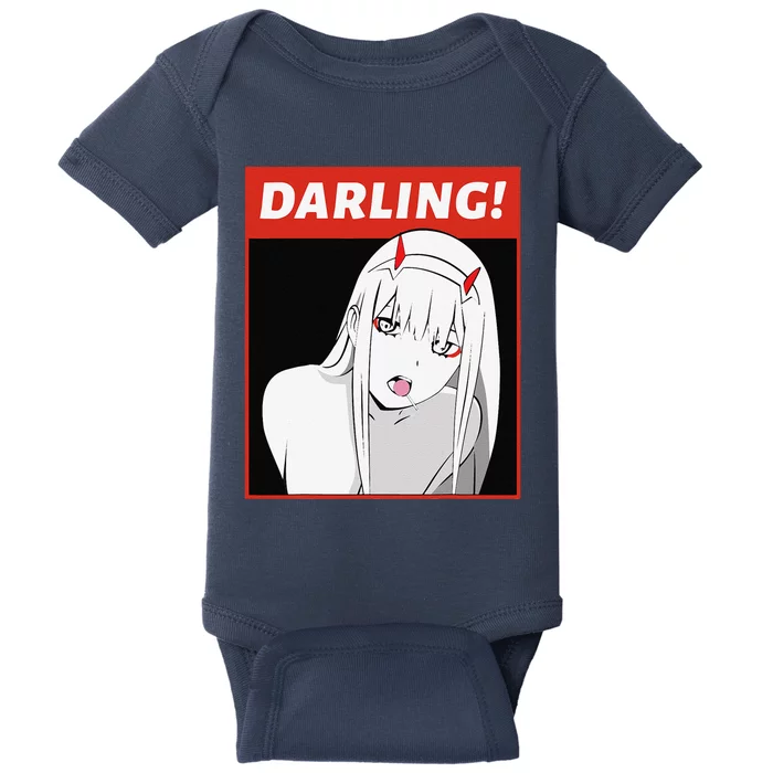 Anime Darling Arigato Senpai Hentai Baby Bodysuit