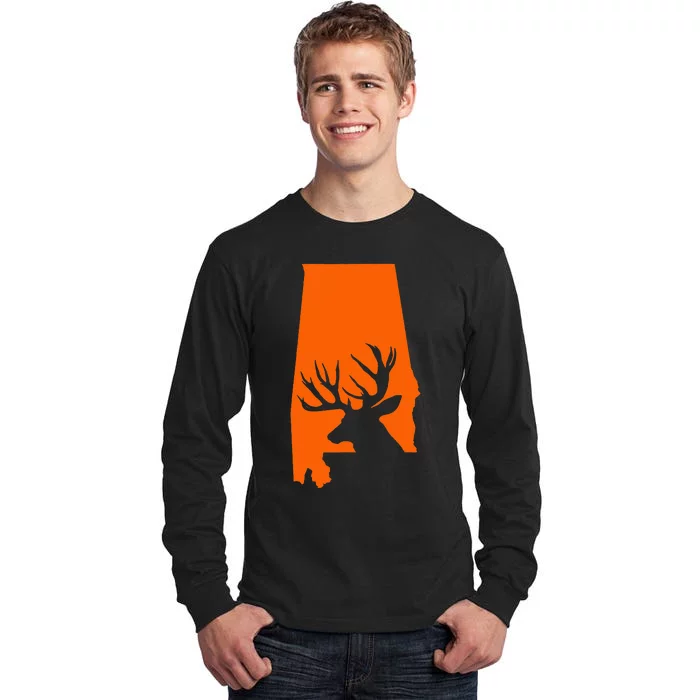 Alabama Deer Tall Long Sleeve T-Shirt