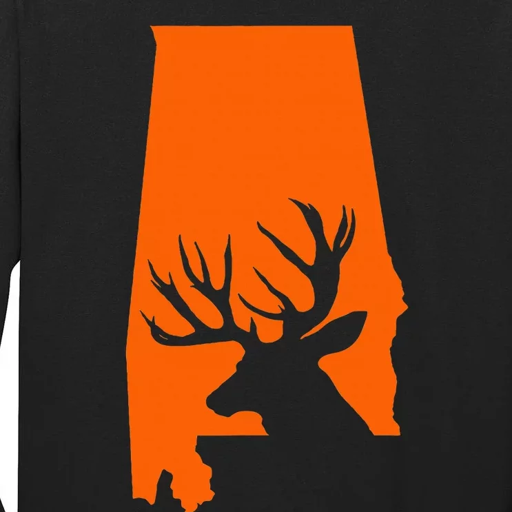 Alabama Deer Tall Long Sleeve T-Shirt