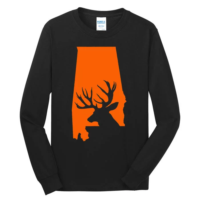 Alabama Deer Tall Long Sleeve T-Shirt