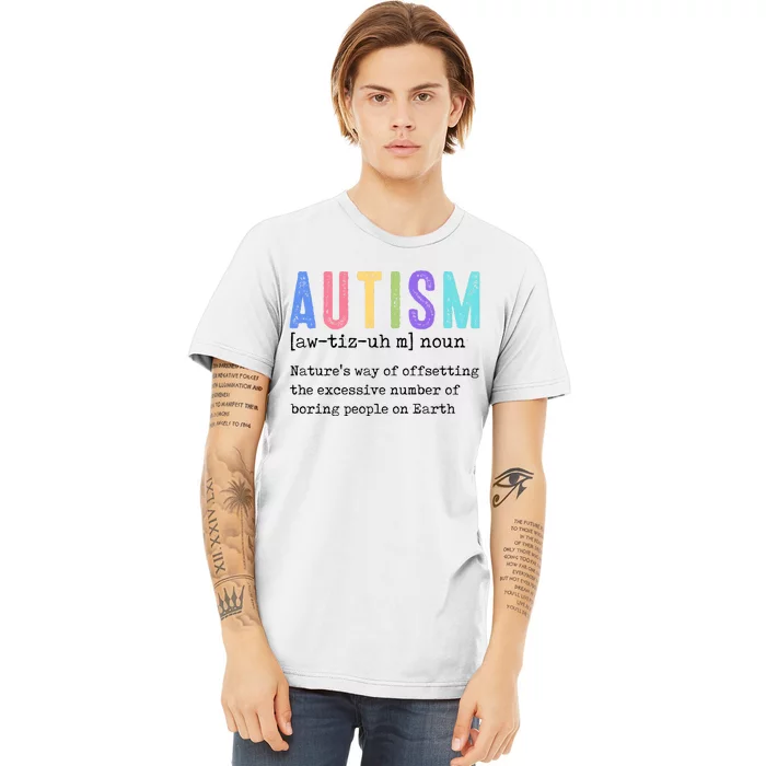 Autism Definition Autism Awareness Supporter Premium T-Shirt