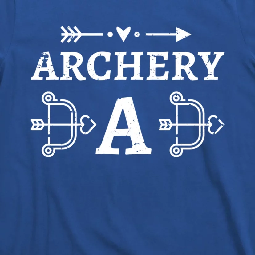 Archery Dad Archer Bow Arrow Father's Day Sports Lover Gift T-Shirt