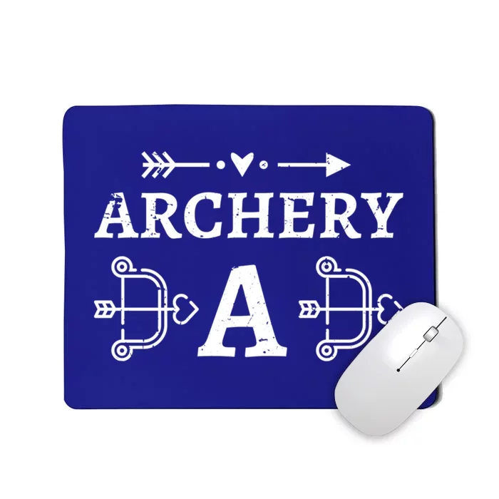 Archery Dad Archer Bow Arrow Father's Day Sports Lover Gift Mousepad